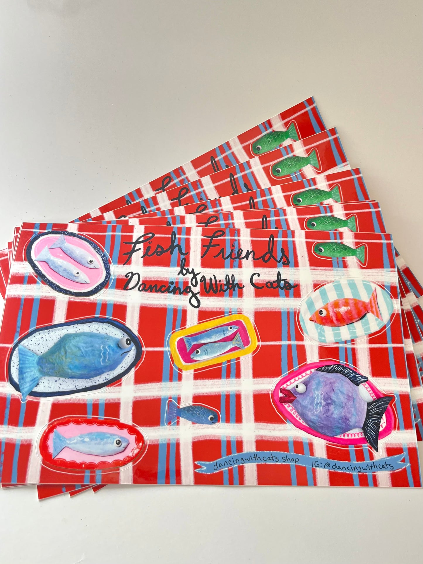 Fish Friends Sticker Sheet