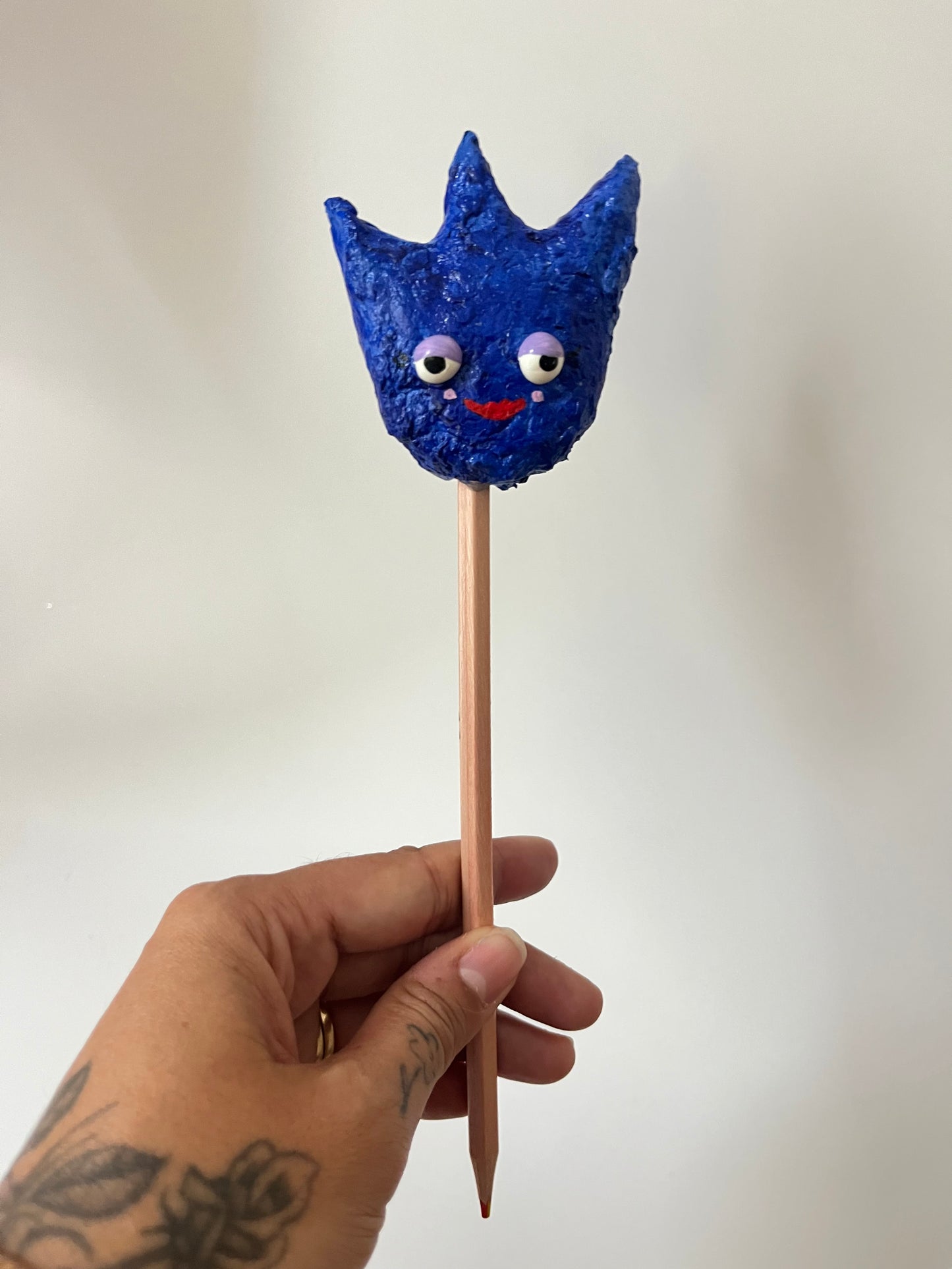 Dreamy Blue Tulip Rainbow Pencil