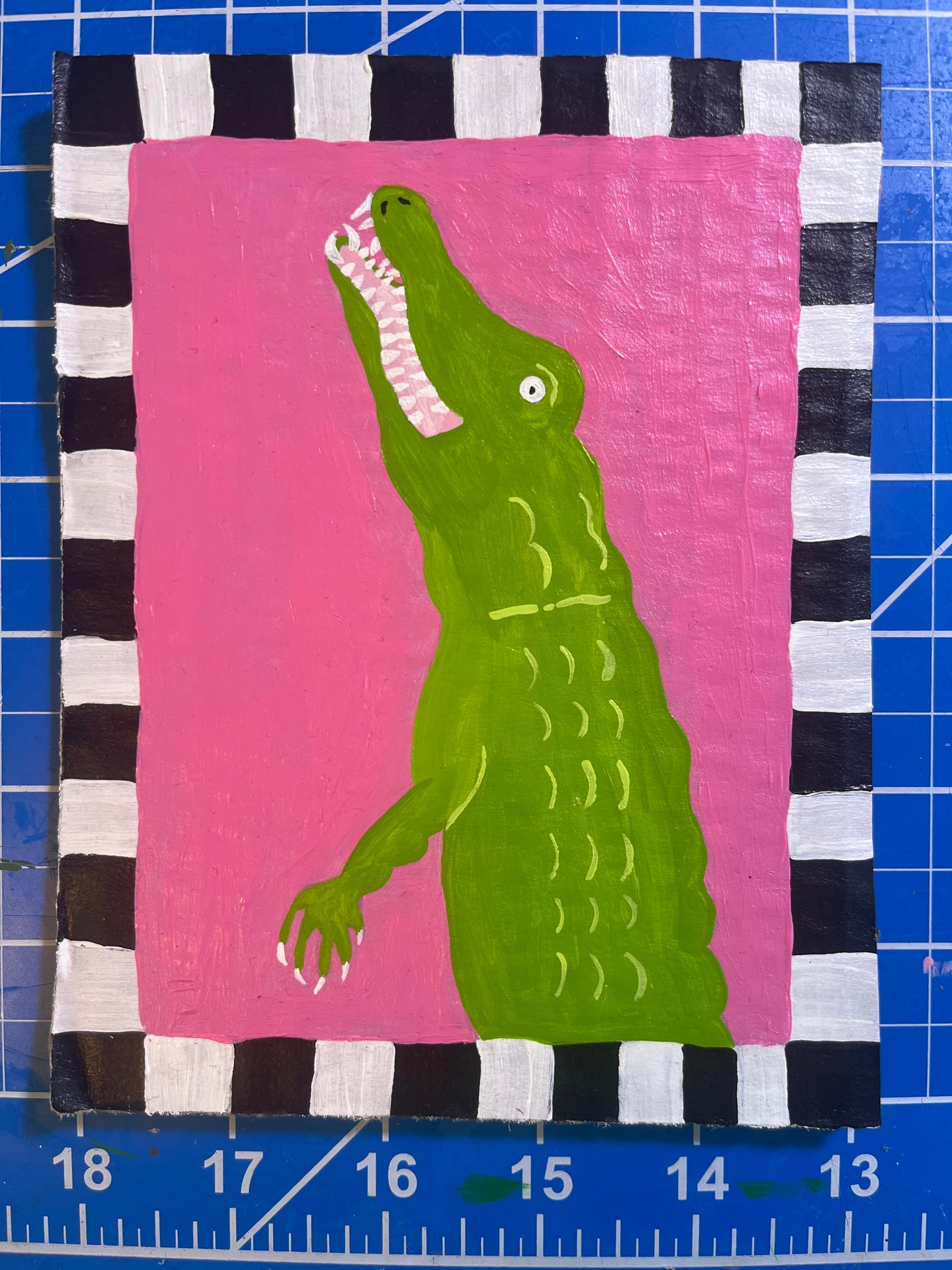 Crocodile Pocket Painting