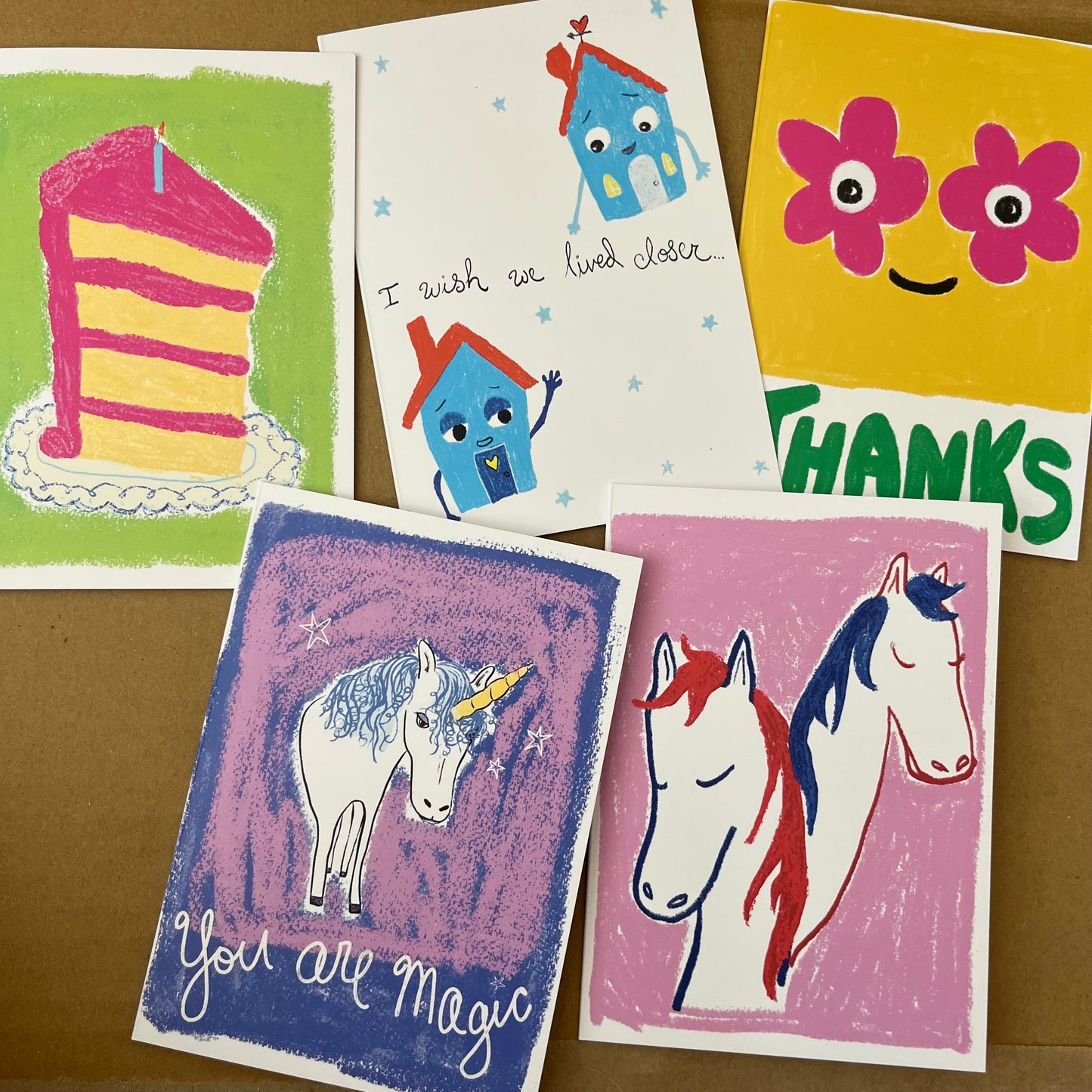 You Are Magic Unicorn Card