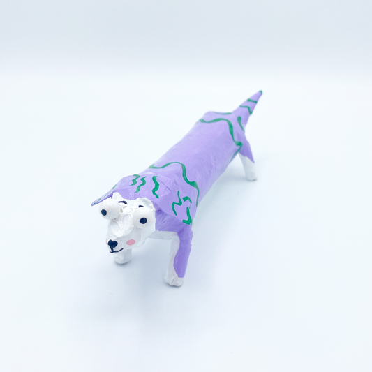 Purple Long Dog