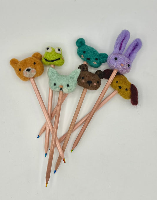 Springtime Friends Rainbow Pencil